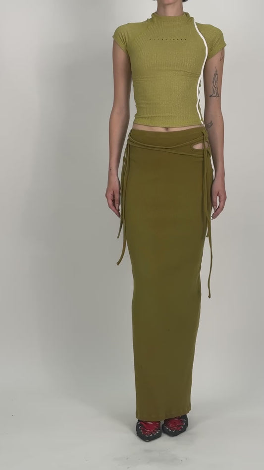 Ottolinger Ochre Long Skirt