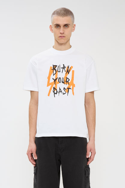 44Label Burn Your Past Tee White