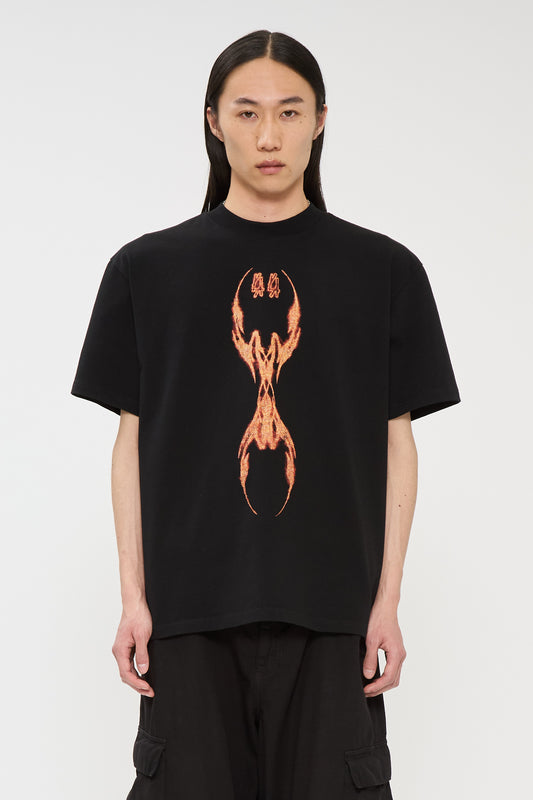 44Label Y2K World Fire Black