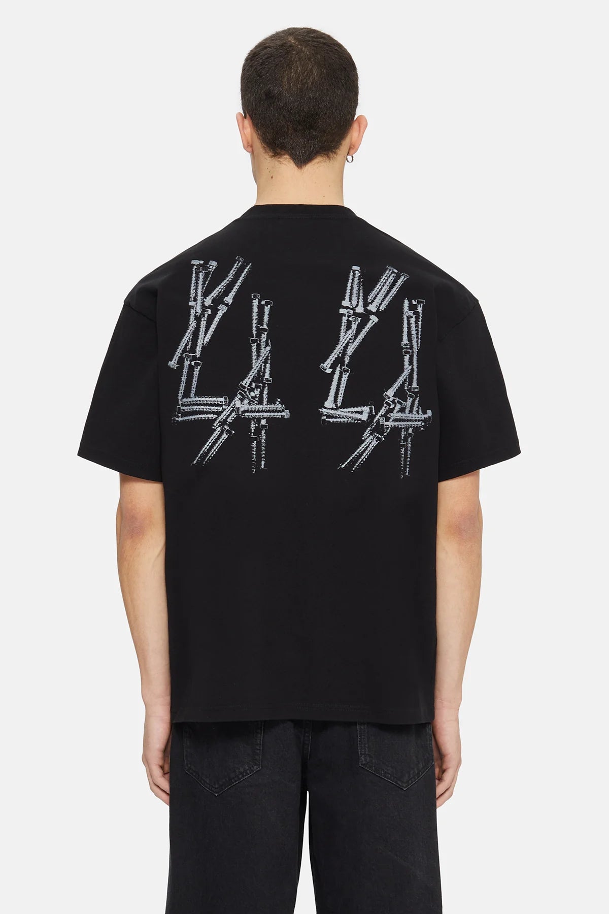 44Label Screws Tee Black