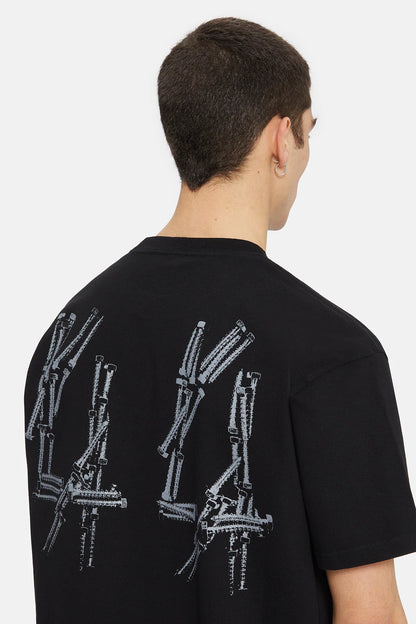 44Label Screws Tee Black