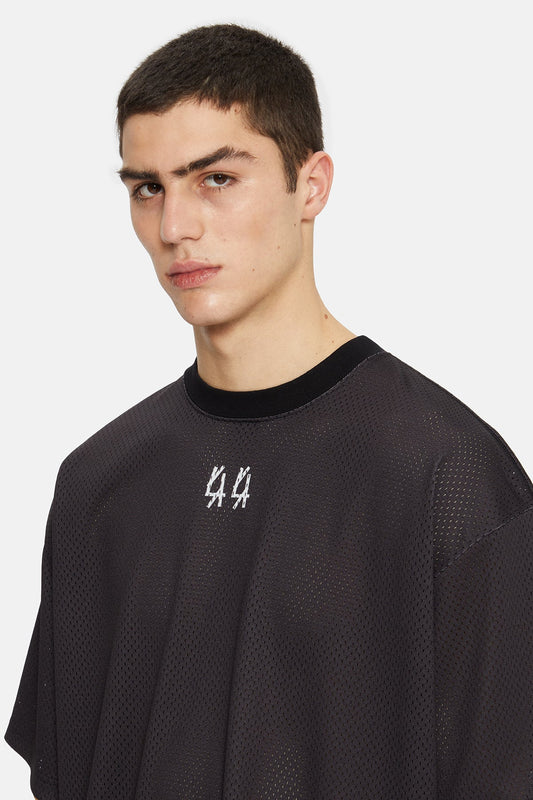 44Label Soccer Tee Black