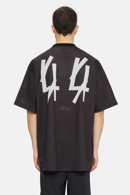 44Label Soccer Tee Black