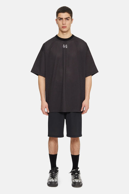44Label Soccer Tee Black