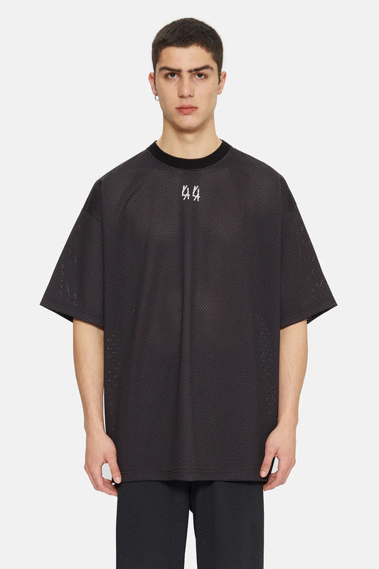 44Label Soccer Tee Black