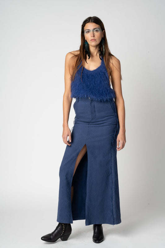 Vuscichè Zaira Skirt Bluette